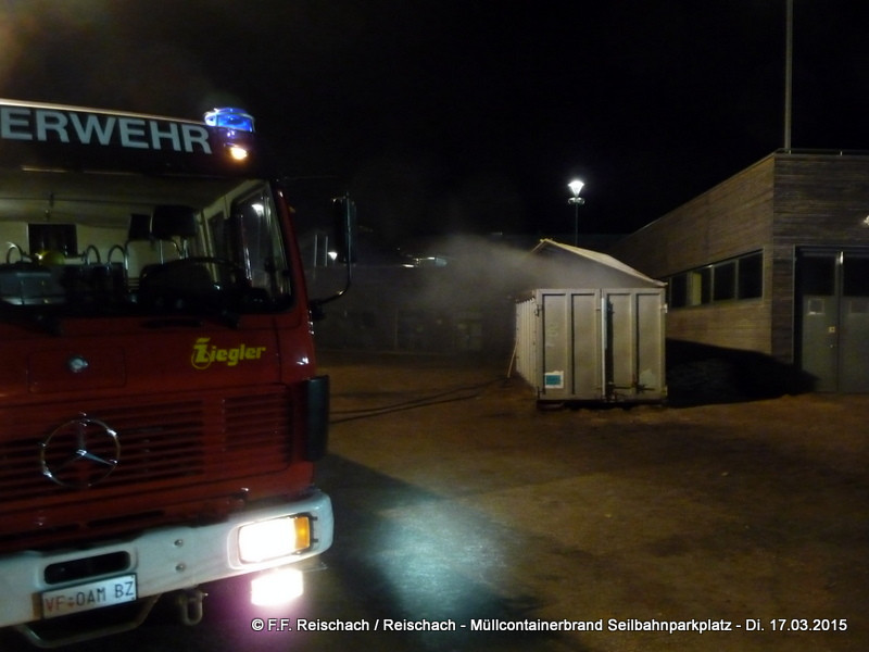 Alarmstufe 1 - Kleinbrand / Müllcontainerbrand